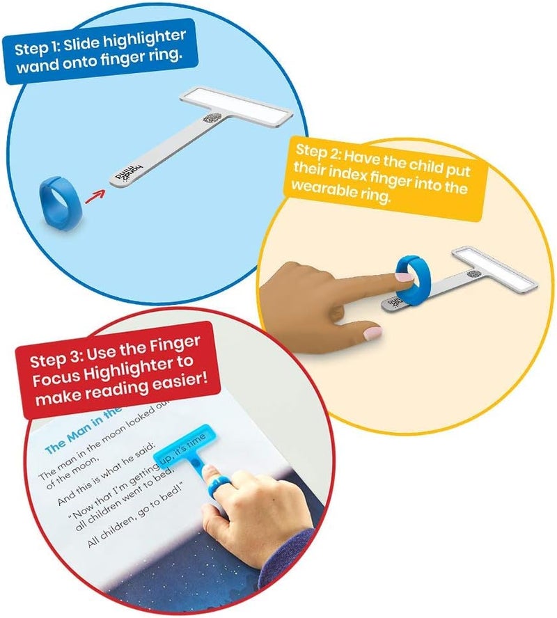 Learning Resources hand2mind Learning Resources FingerFocus Highlighter Individual Blister Pack - Image 3